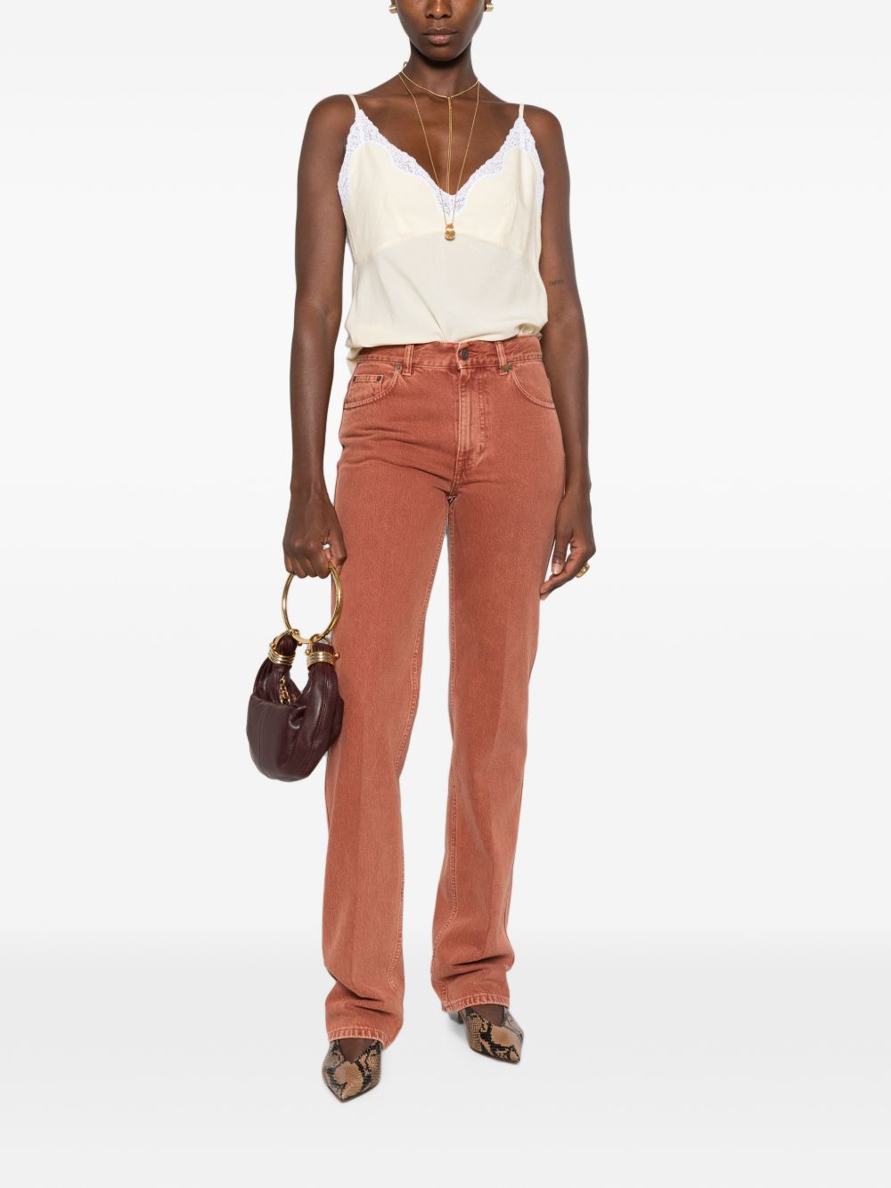 Chloé Chloe Jeans – Calf Leather 100% - view 4