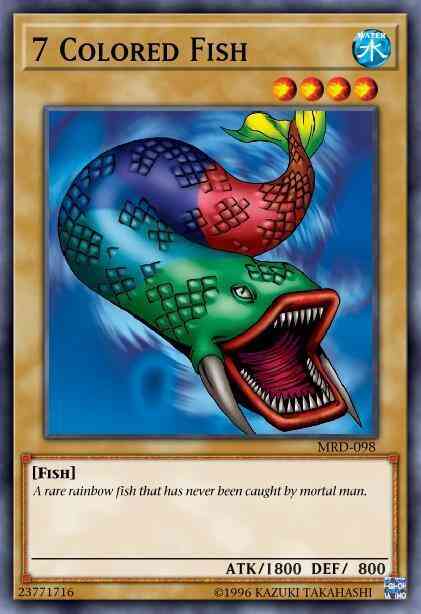 Yu-Gi-Oh! 7 Colored Fish - MRD-098 - Common - 1st Edition