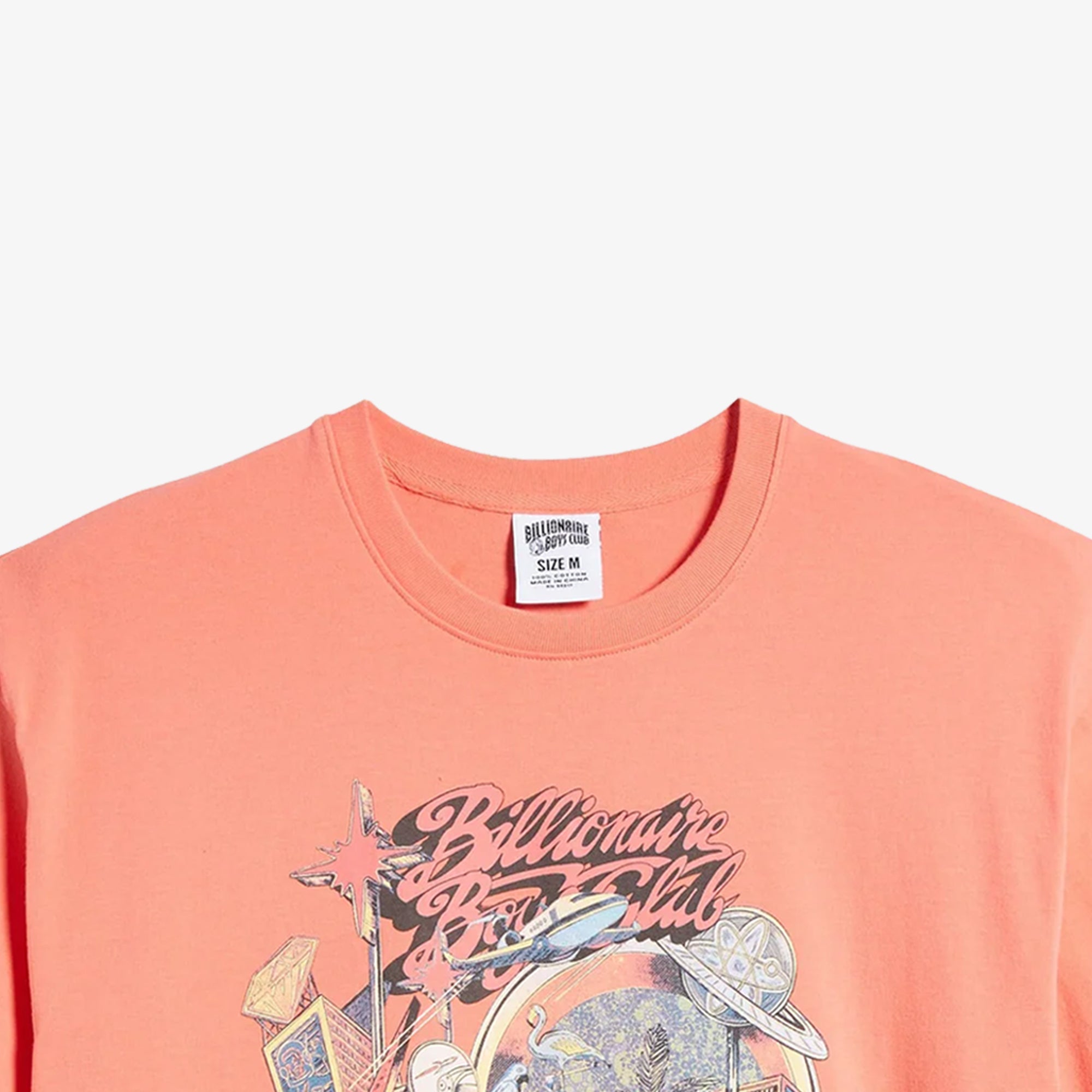 Billionaire Boys Club | Bb Floating City Ss Tee { Porcelain Rose - view 2