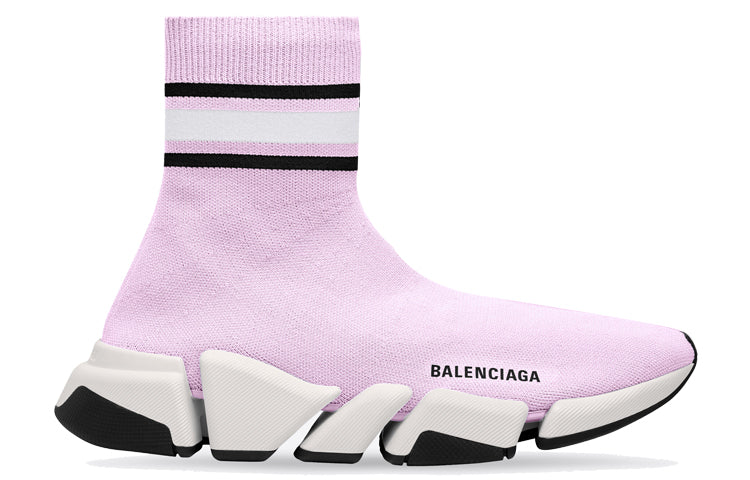 Balenciaga Speed 2.0 Stripped Pink (Women'S) - view 2