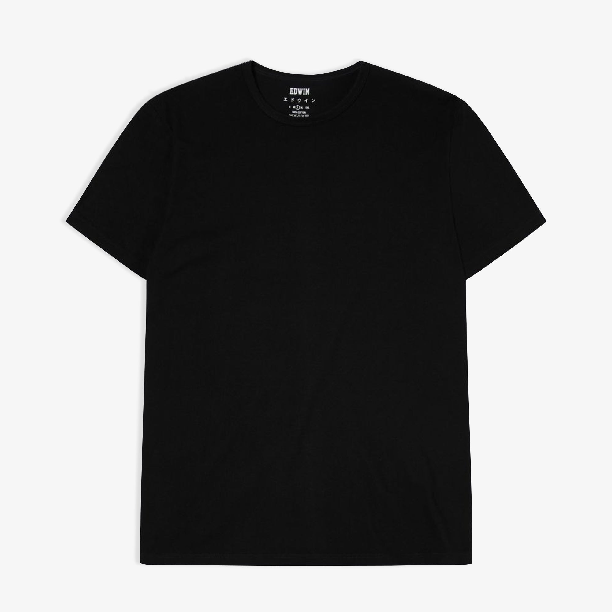Edwin | Double Pack Ss Tee Pack Of 2 { Black