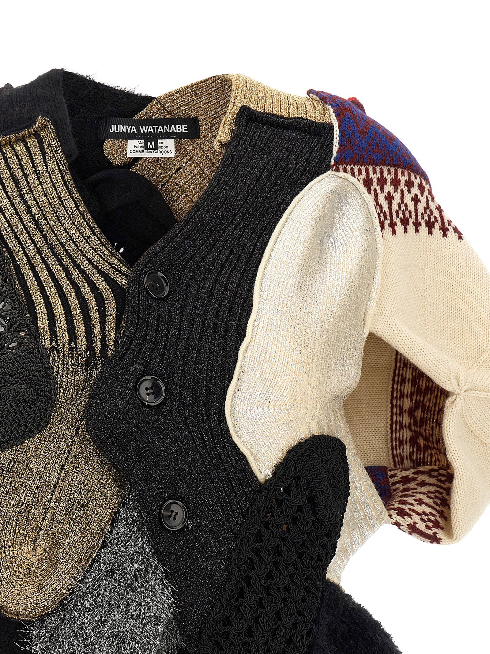 Junya Watanabe Patchwork Cardigan - view 3