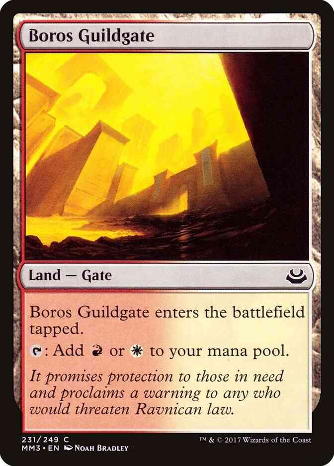 Boros guildgate 231 – Magic Boros Guildgate [231] [Modern Masters 2017] [Non-Foil]