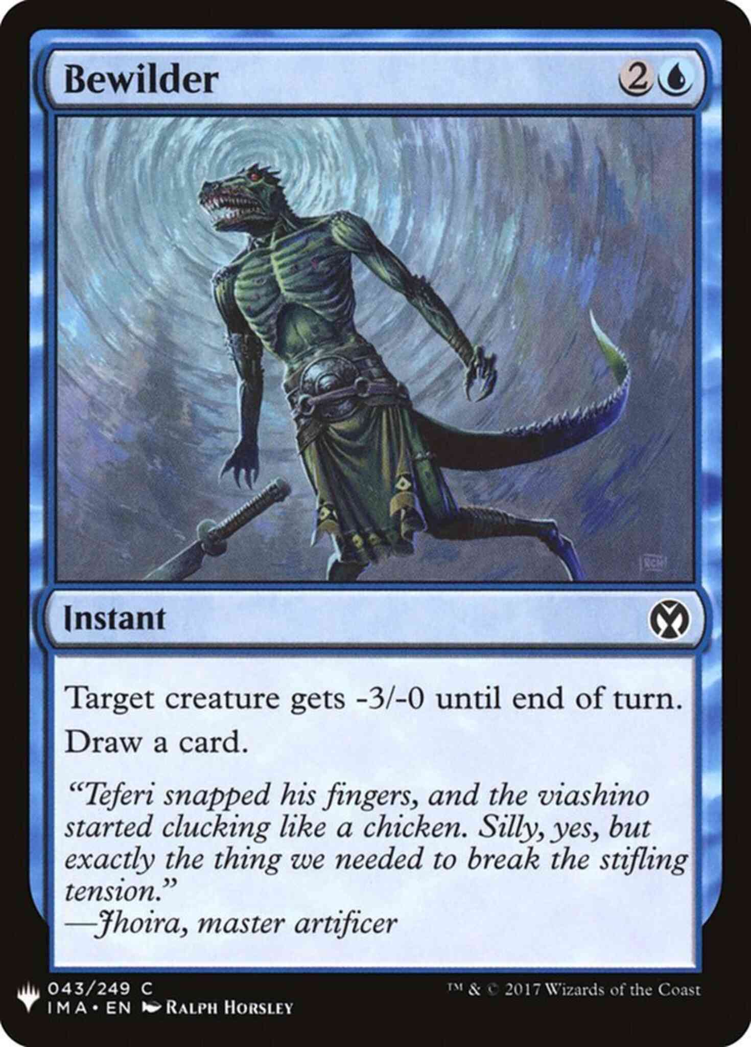 Ima-43 the list – Magic Bewilder [IMA-43] [The List] [Non-Foil]