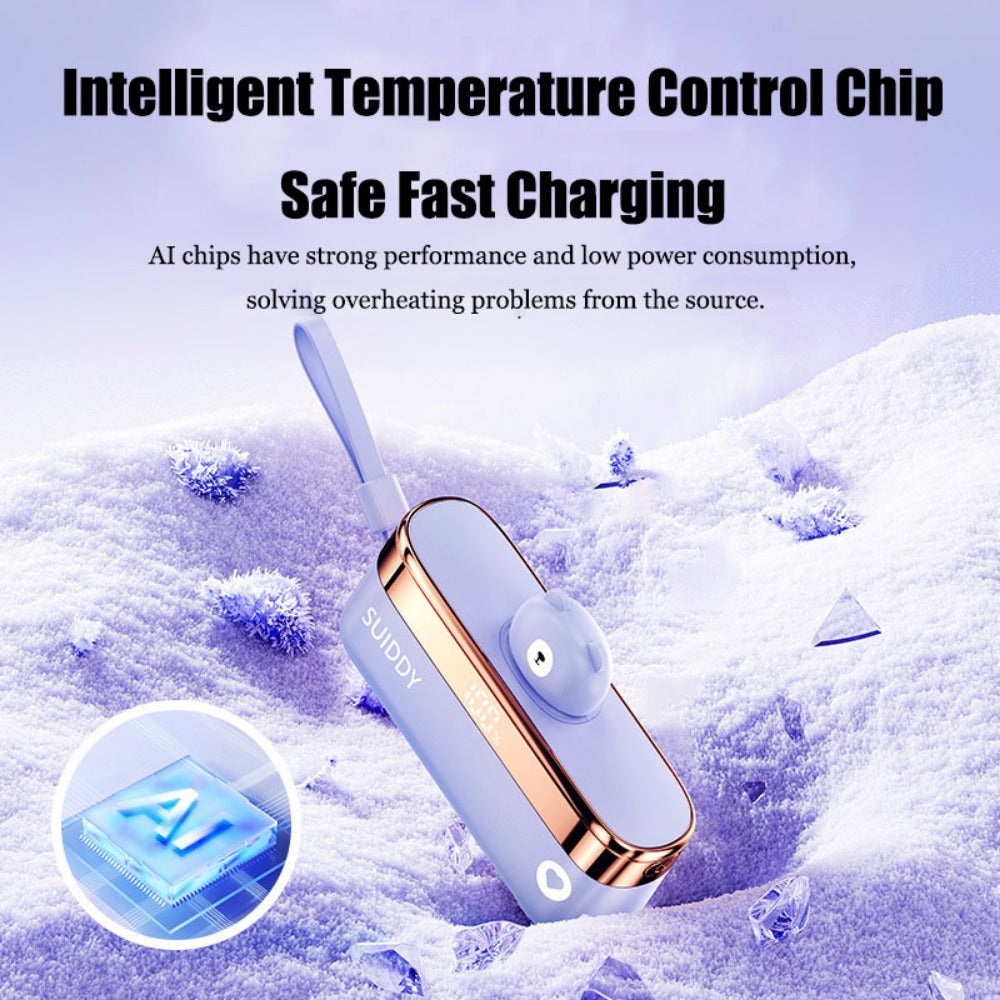 Peeperly Petite Portable 5000mAh Super Fast Power Bank - view 9