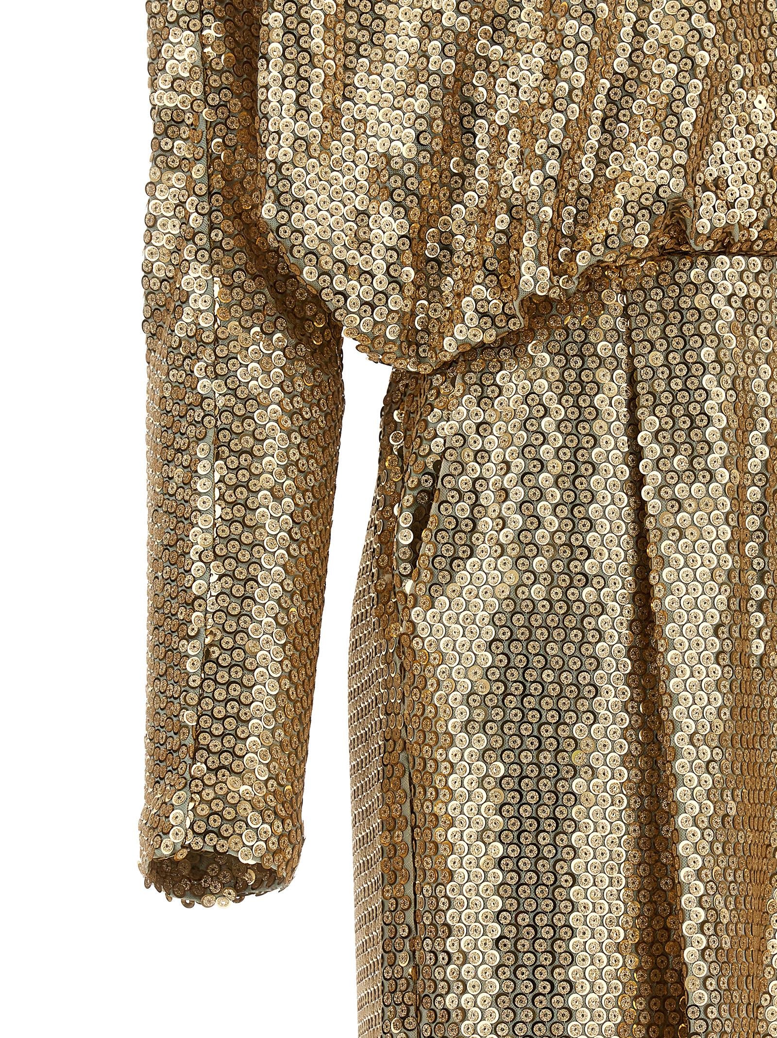Elie Saab Sequin Jersey Jumpsuit - view 4