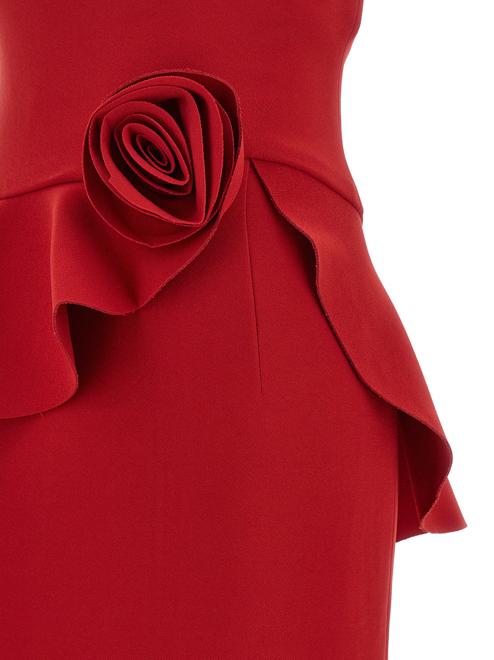 Rotate Birger Christensen 3d Floral Detail Dress - view 4
