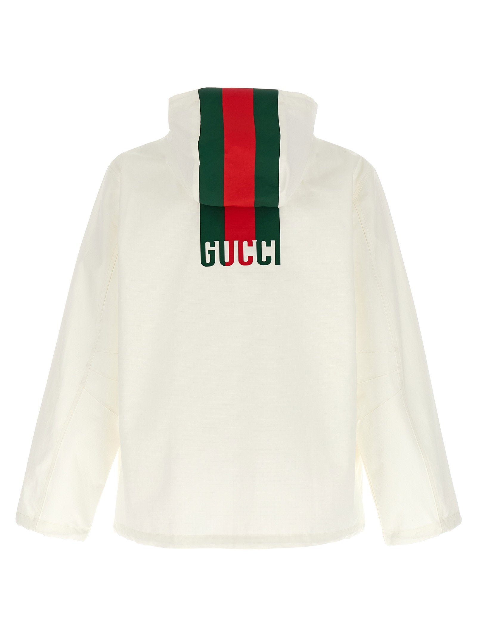 Gucci Nastro Web Water Repellent Jacket – 100% cotton - view 2