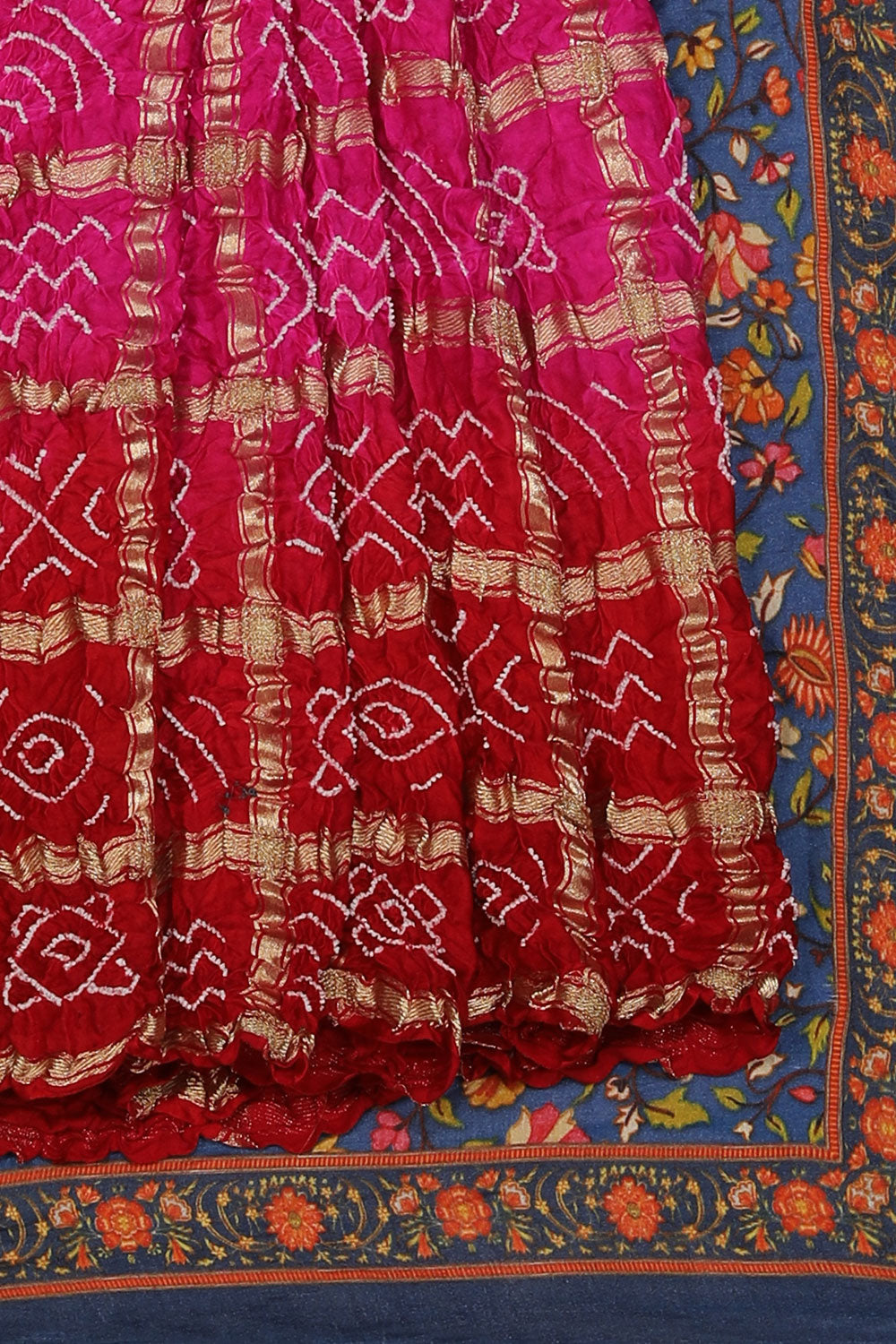 Kalanjali Gorgeous Bandhani Saree – Women's