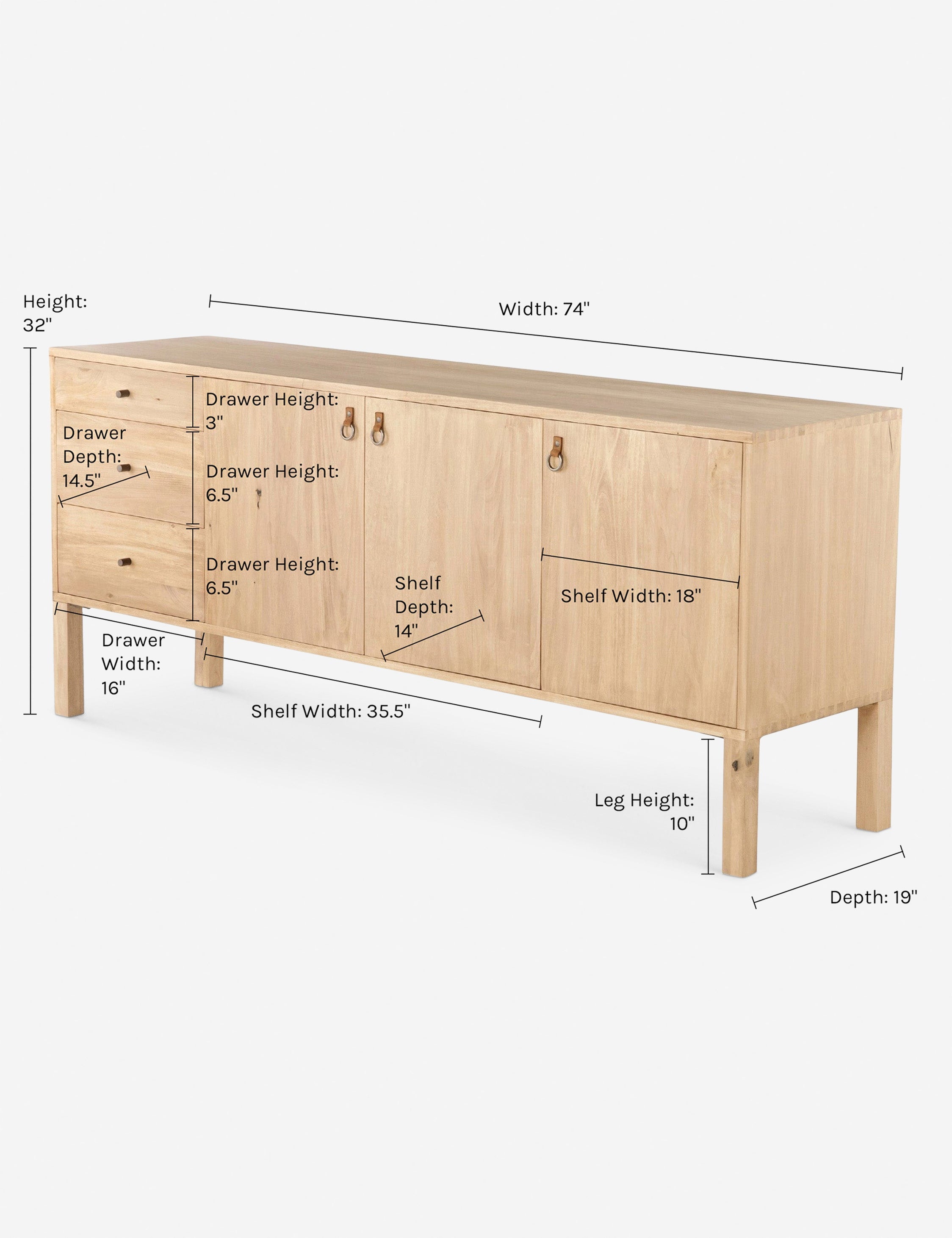 Lulu and Georgia Beckett Sideboard - view 26