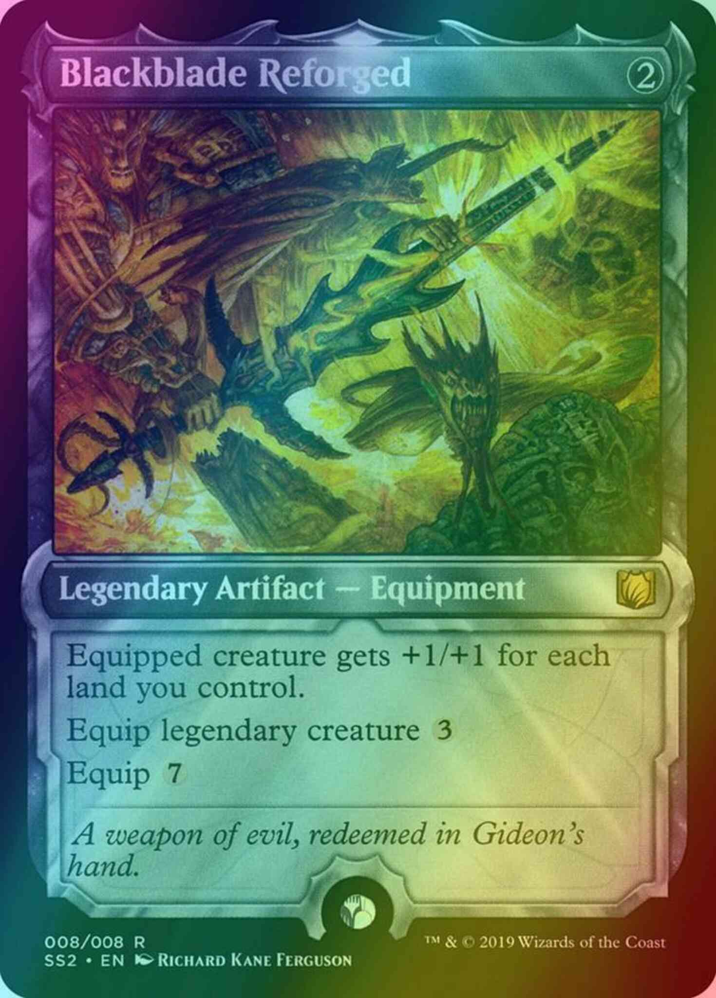 Blackblade reforged 8 – Magic Blackblade Reforged [8] [Signature Spellbook: Gideon] [Foil]