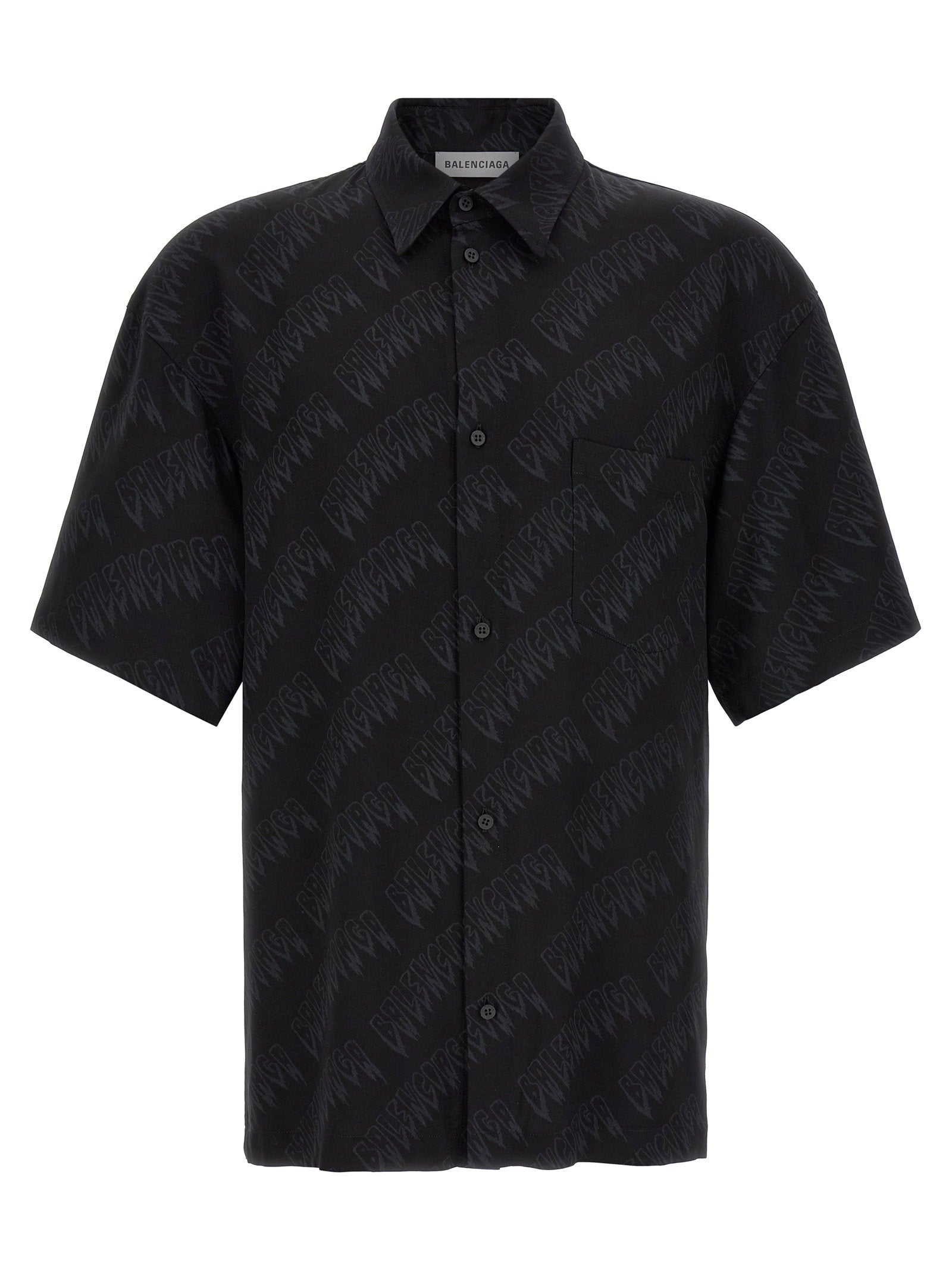 Balenciaga Logo Shirt – 100% viscose