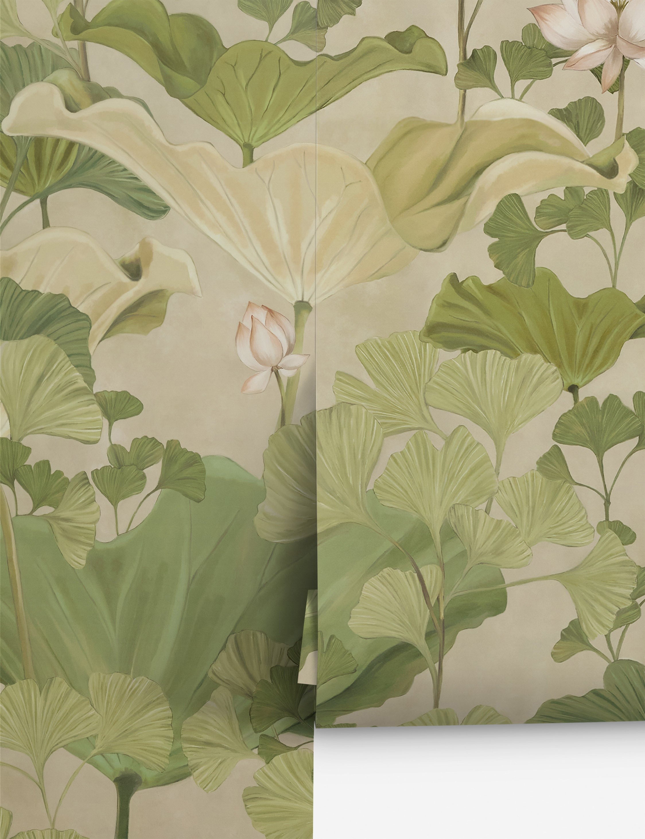Lulu and Georgia Lotus Wallpaper by Aimee Song