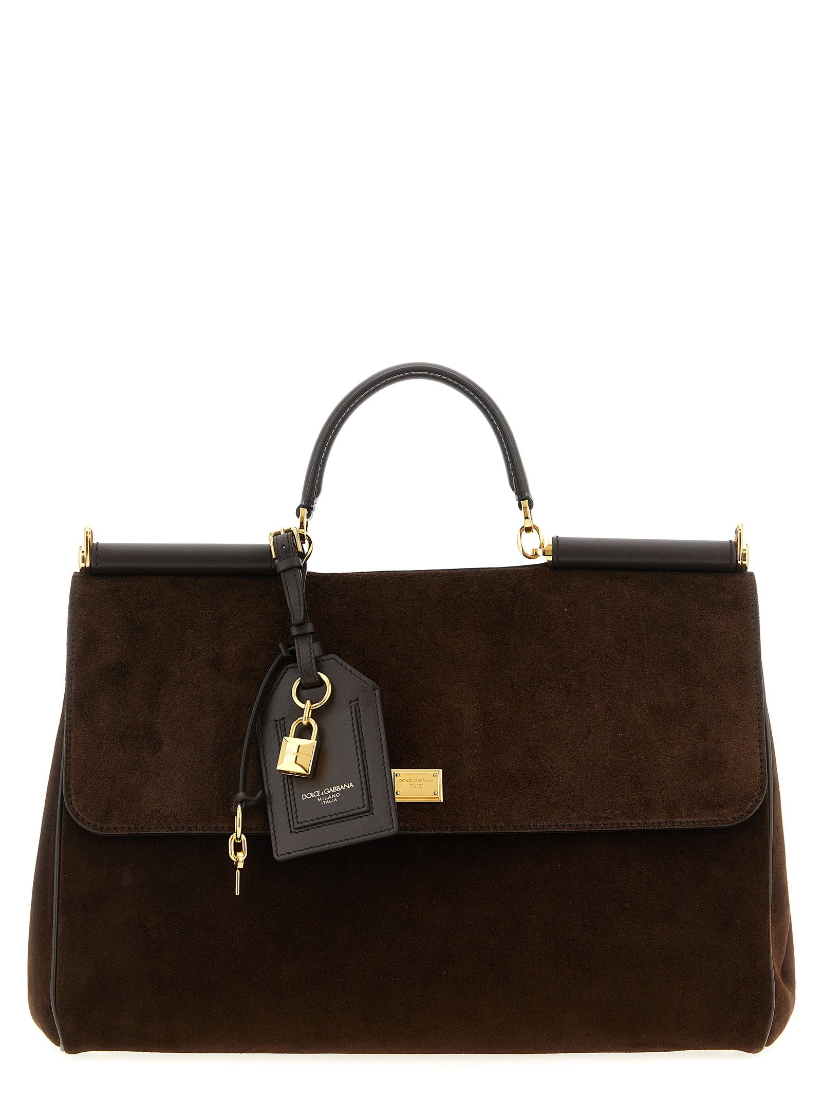 Dolce & Gabbana My Sicily Large Handbag – 5% pvc 95% calf