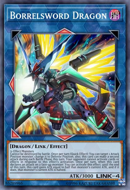 Yu-Gi-Oh! Borrelsword Dragon - CYHO-EN034 - Secret Rare - 1st Edition
