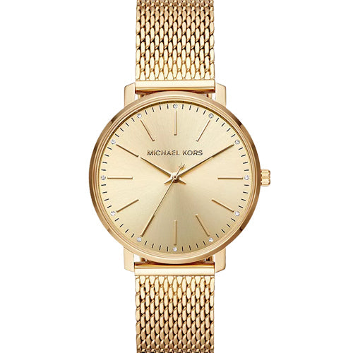 Michael Kors Pyper Gold Dial Women 38mm MK4339