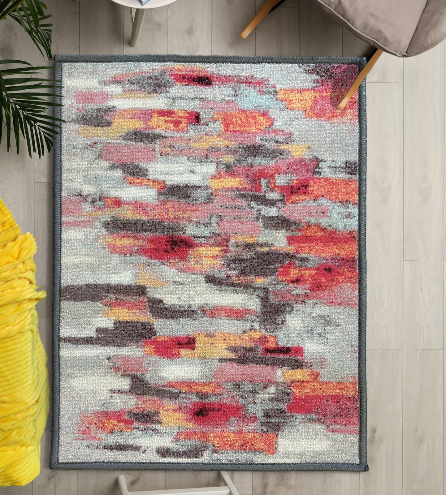 Urban Space Home Furnishing 3D Digital Printed Carpet, Rugs for Living Room , Bedroom , Rug with Anti Slip Backing - DR1028