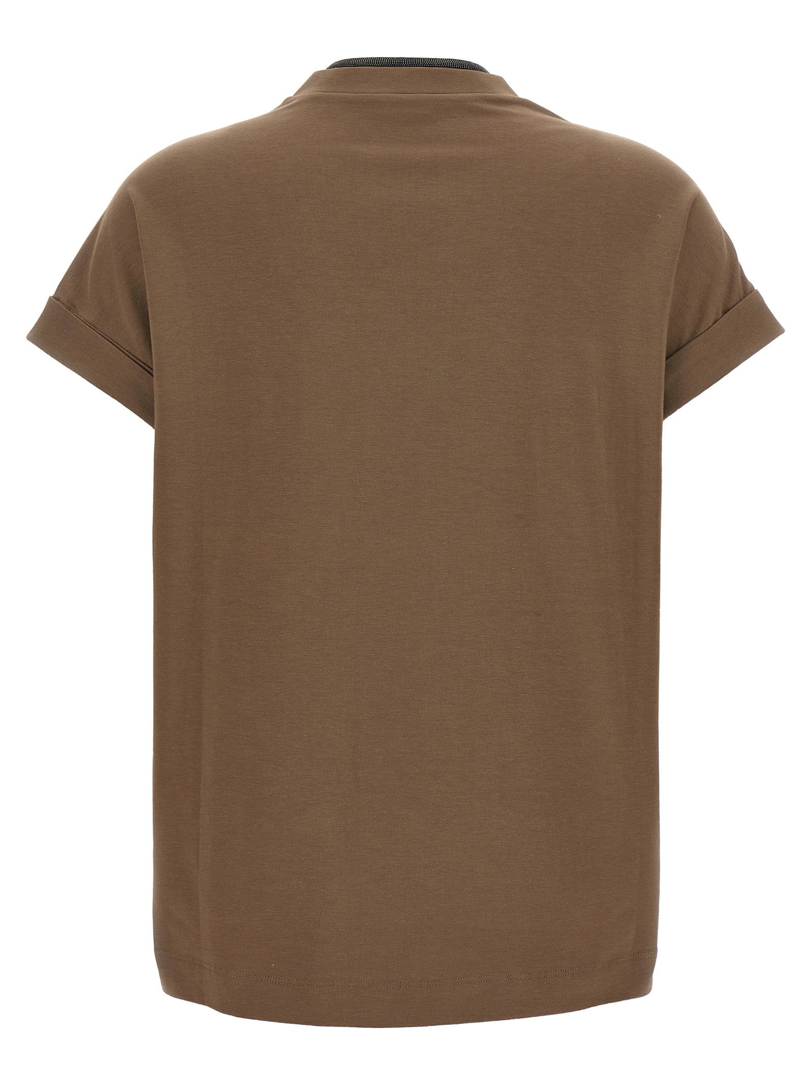 Brunello Cucinelli T-shirt Monile – 93% cotton, 7% elastane - view 2