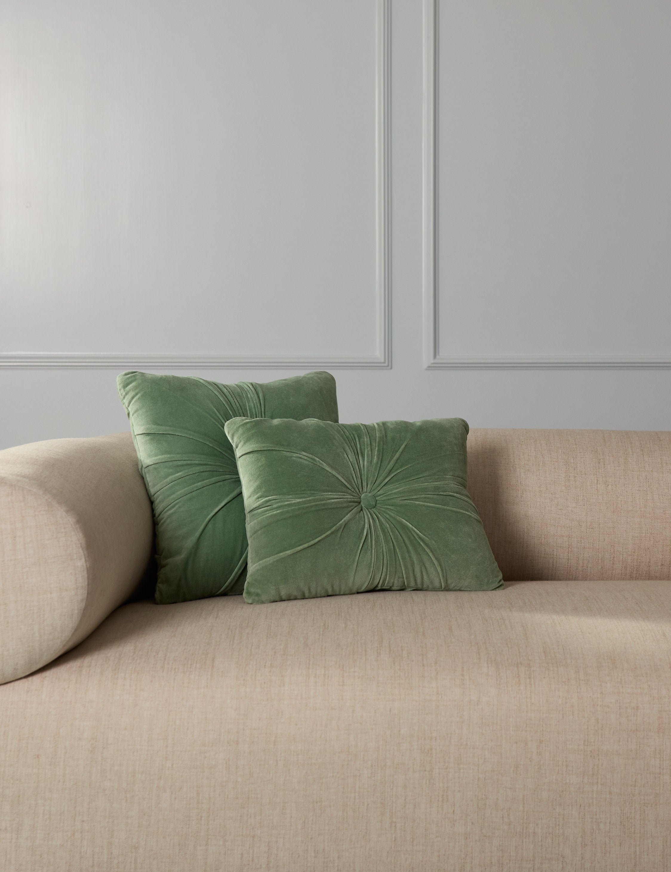 Lulu and Georgia Monroe Velvet Lumbar Pillow - view 9