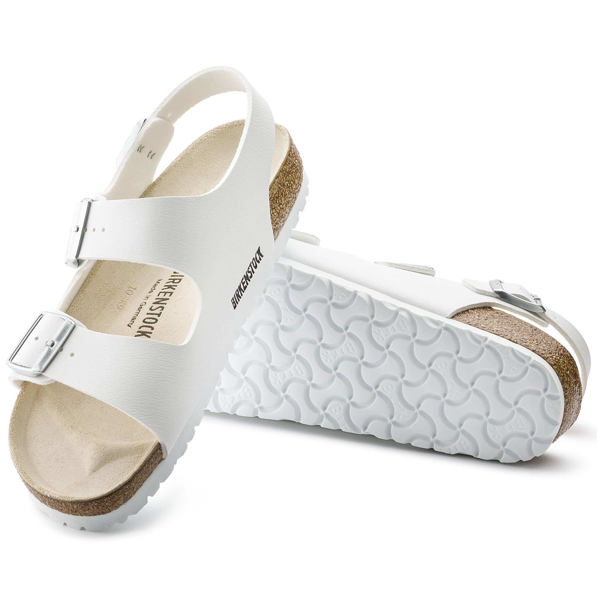 Birkenstock Milano Birko-Flor – White White