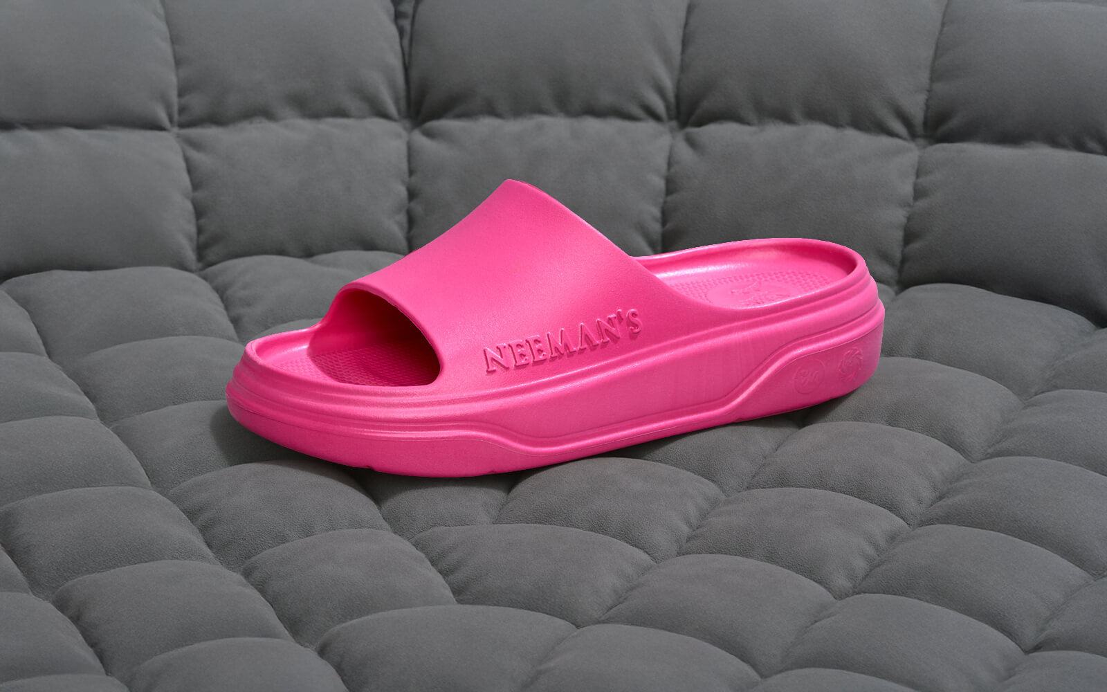 Neeman's Cushers Slides For Women : Pink - view 9
