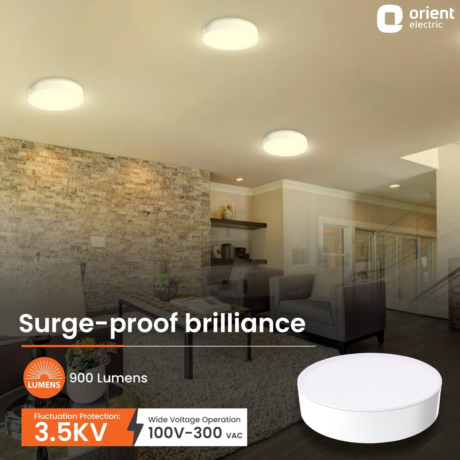 Orient Electric Rimless LED Surface Panel Light | Wide Voltage Operation | BIS Certified - view 13