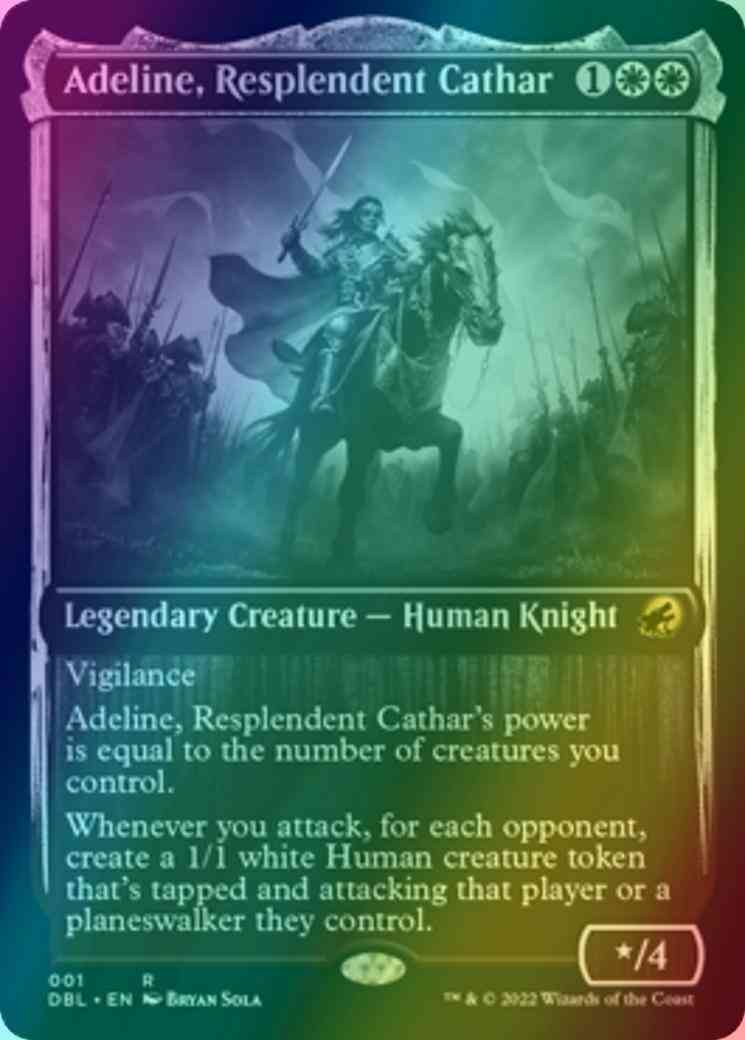 Adeline resplendent cathar – Magic Adeline, Resplendent Cathar [1] [Innistrad: Double Feature] [Foil]