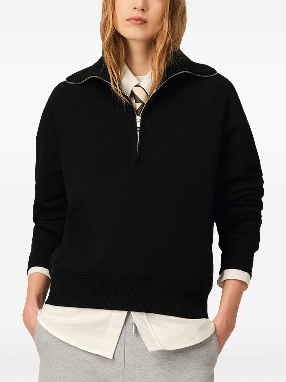Ami Paris Sweater – 100% Cotton - view 3