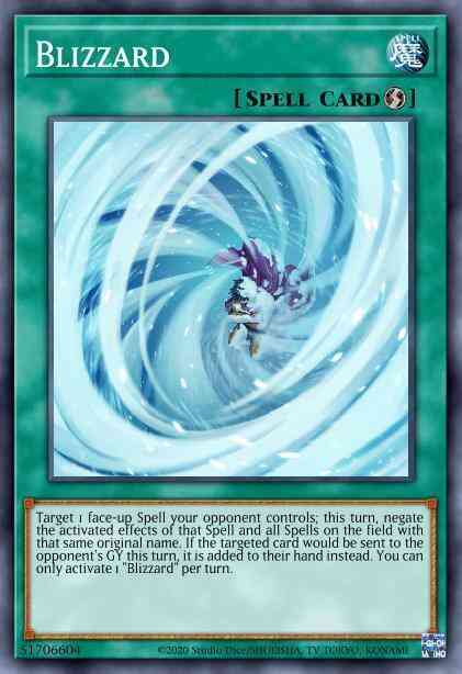 Yu-Gi-Oh! Blizzard - ROTD-EN063 - Super Rare - 1st Edition