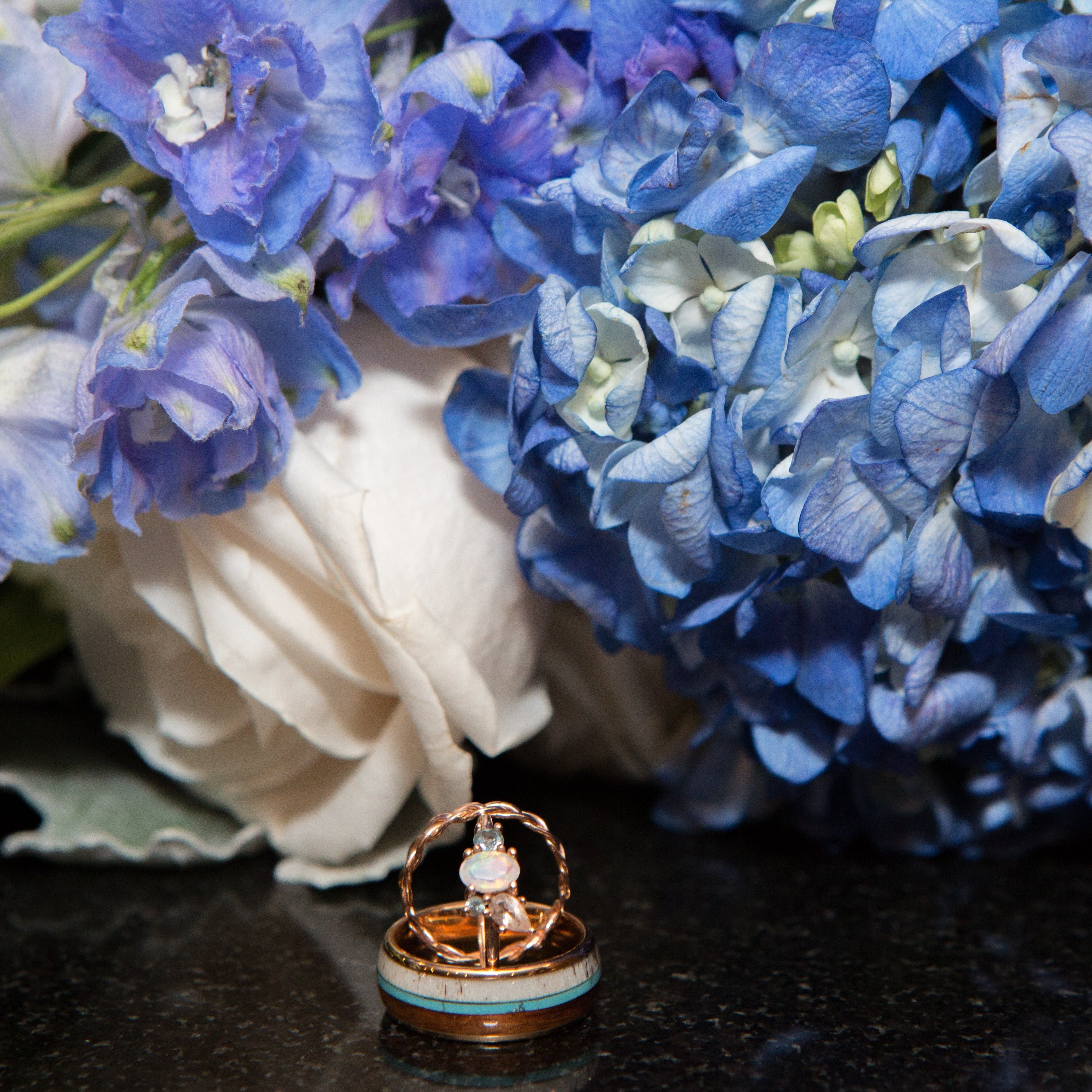 fiftyflowers.com Fresh Brilliant Blue and White Wedding - view 5