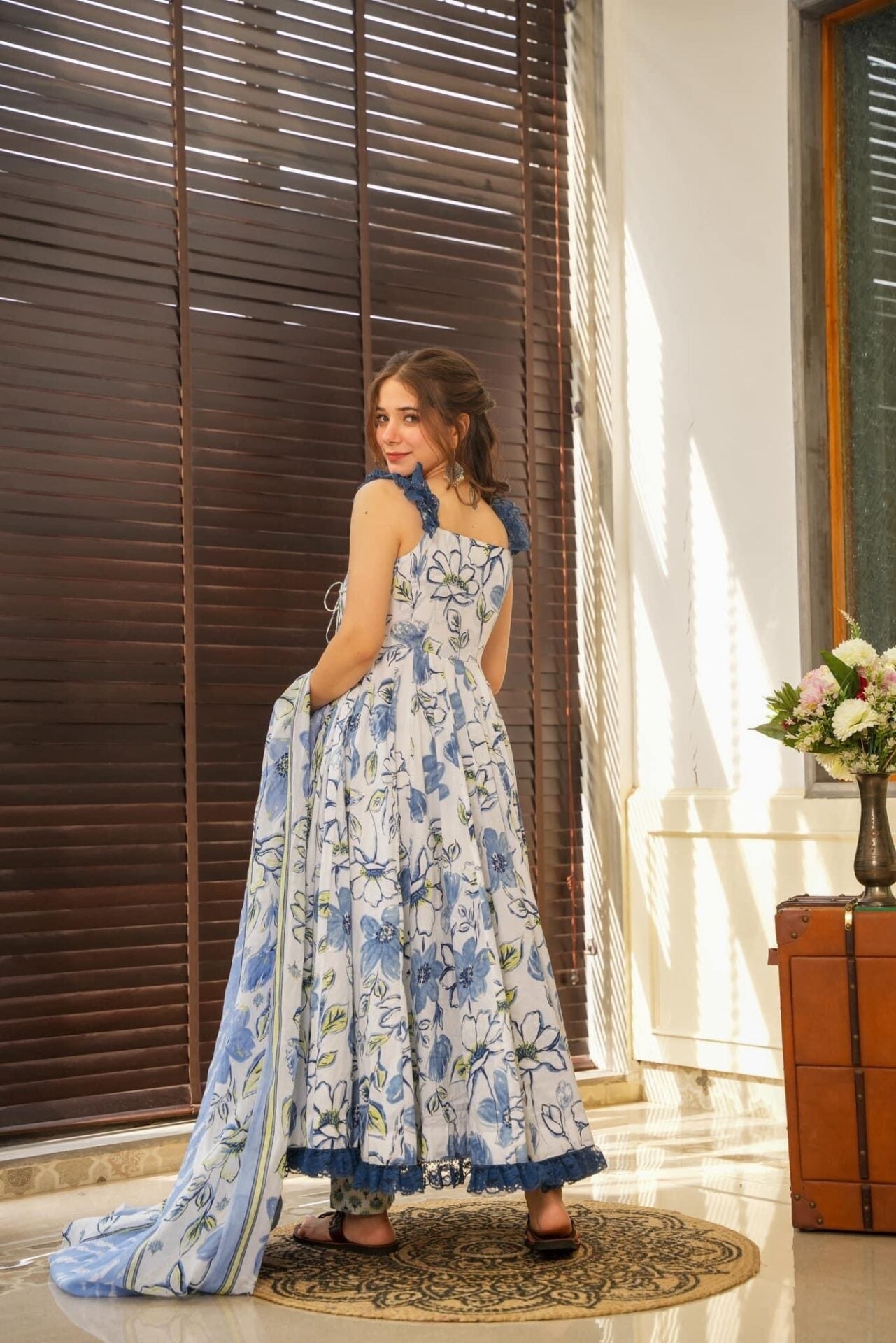 Idaho-o Nidhi cotton suit set - view 5