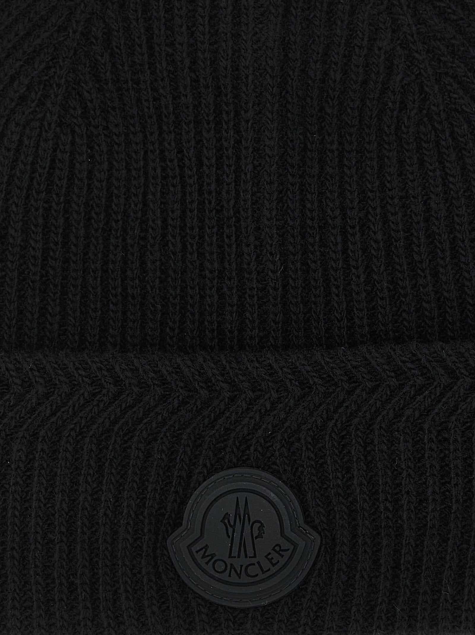 Moncler Brioche Half Stitch Cap - view 3