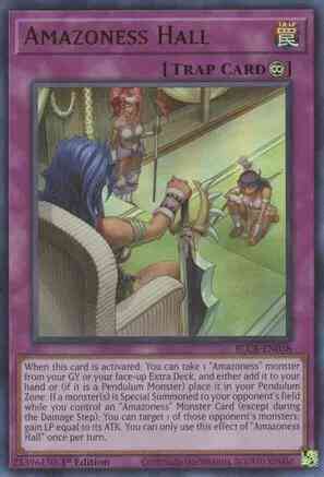 Yu-Gi-Oh! Amazoness Hall - BLCR-EN038 - Ultra Rare - 1st Edition