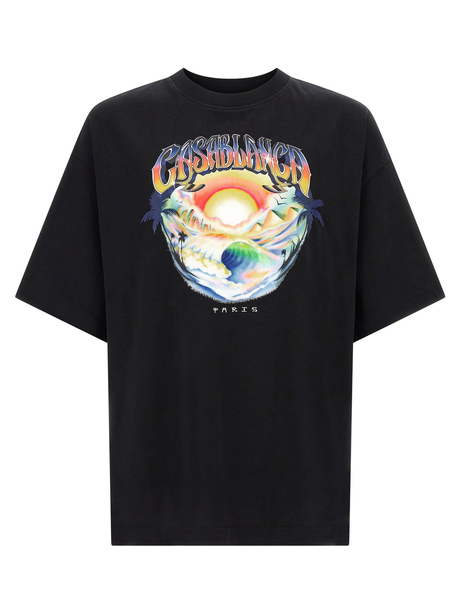 Casablanca Airspray Print T-shirt – 100% organic cotton