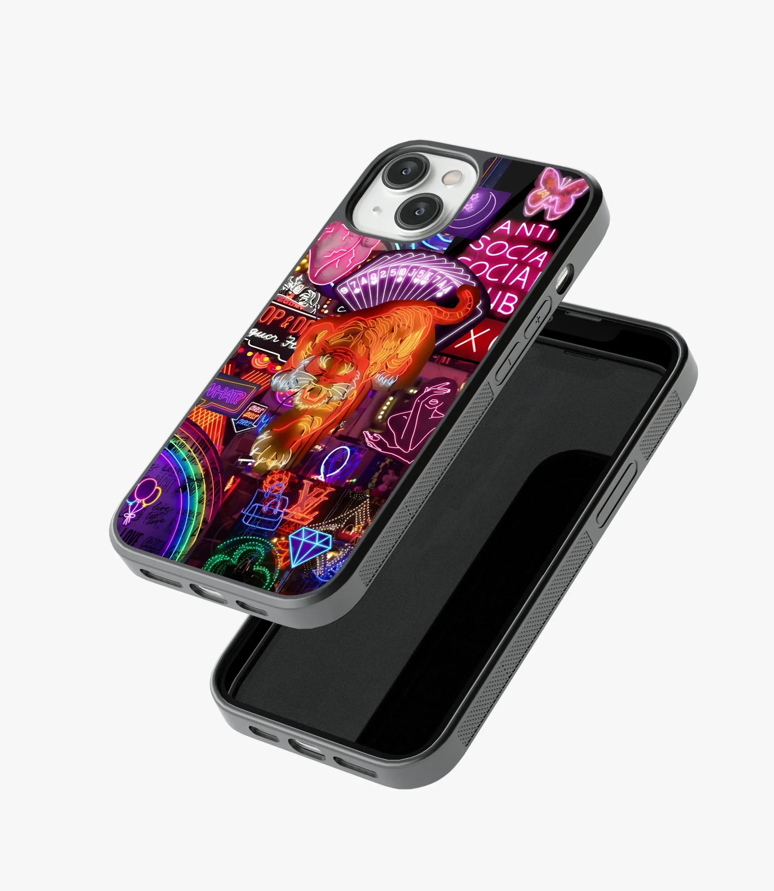 The Case Company Wild Cat Neon Glass Case - view 3