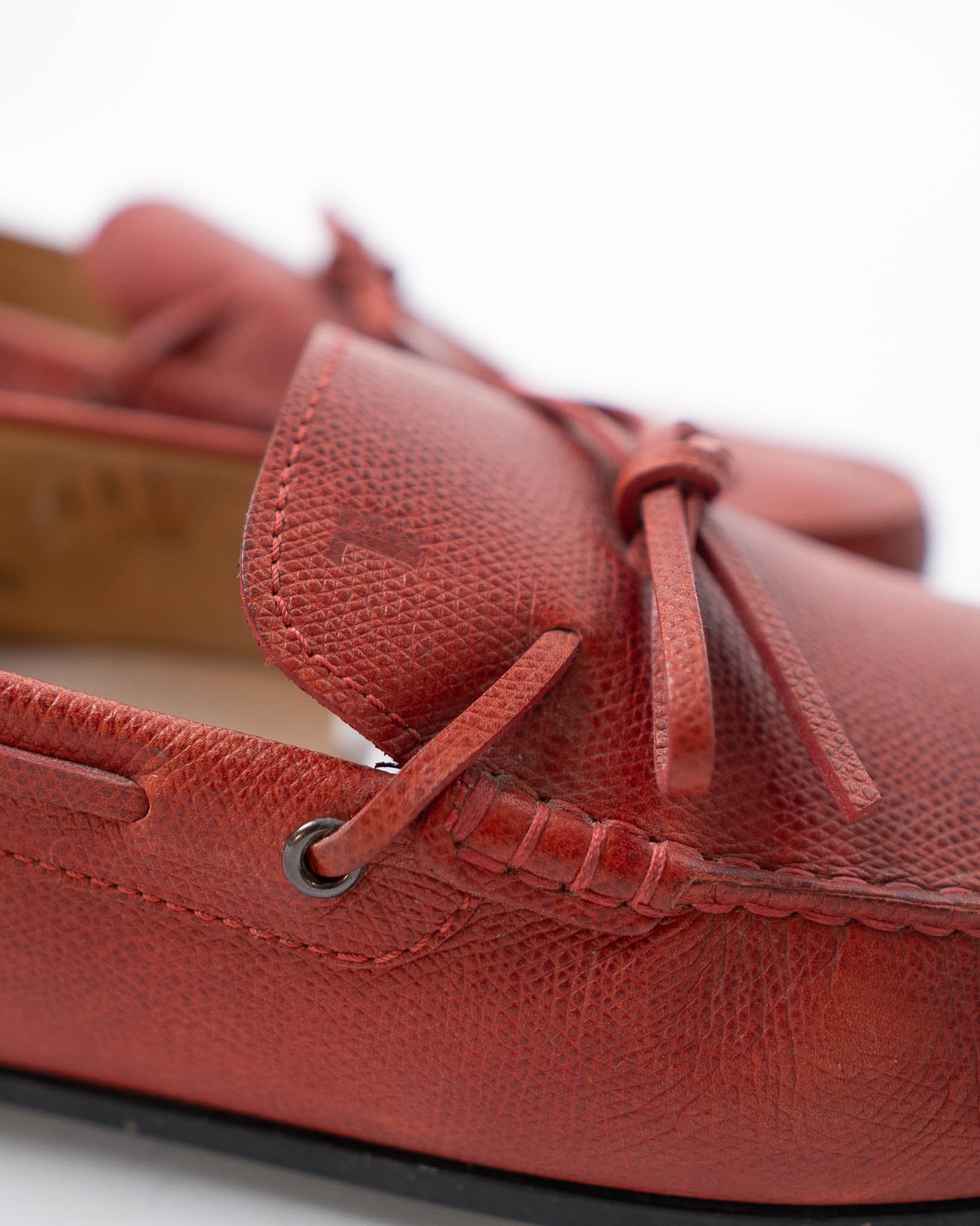 Tods Gommino Slip-On Loafers - Red - view 5