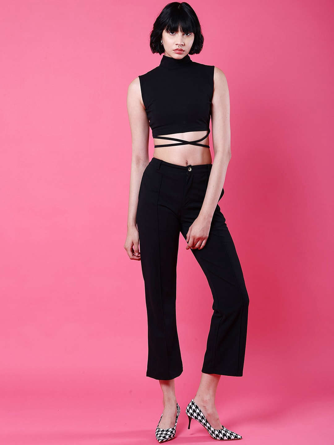 Freehand By The Indian Garage Co Women Tie Up Co-Ord Set