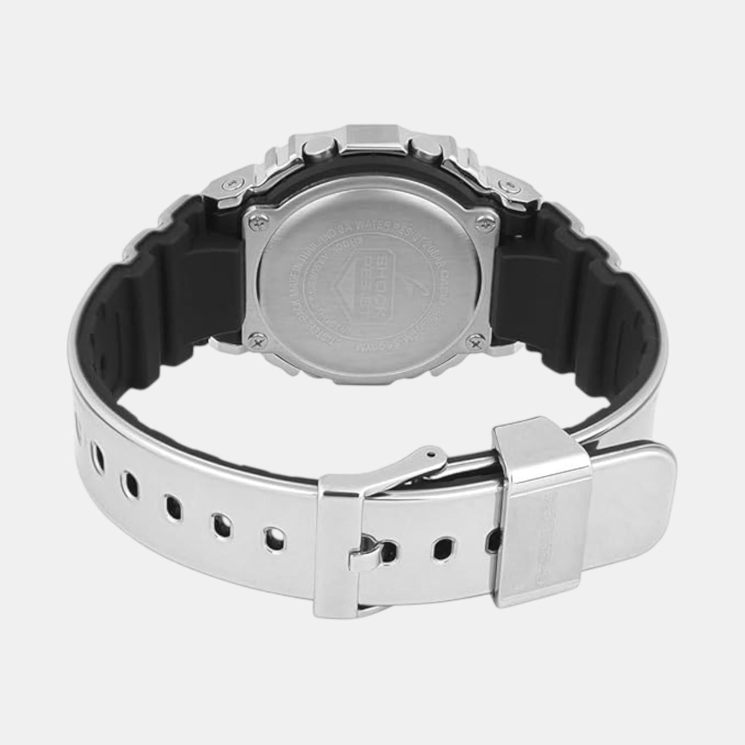 Casio G-Shock Men Quartz Silver Dial Digital Resin Watch G1666 - view 5