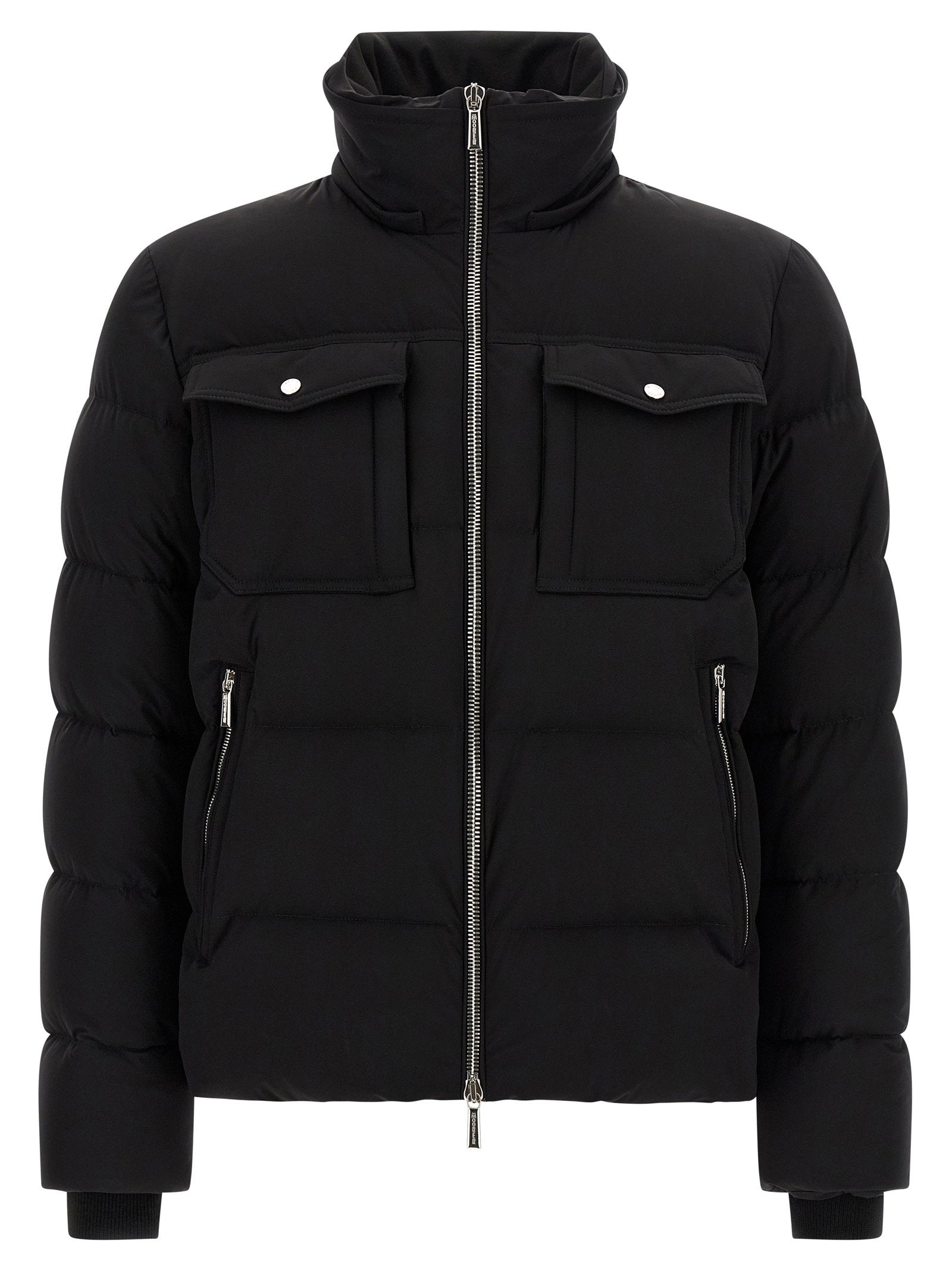 Moorer Alarick Bomber Jacket - Acqua Line – 90% wool, 10% cashmere - view 2