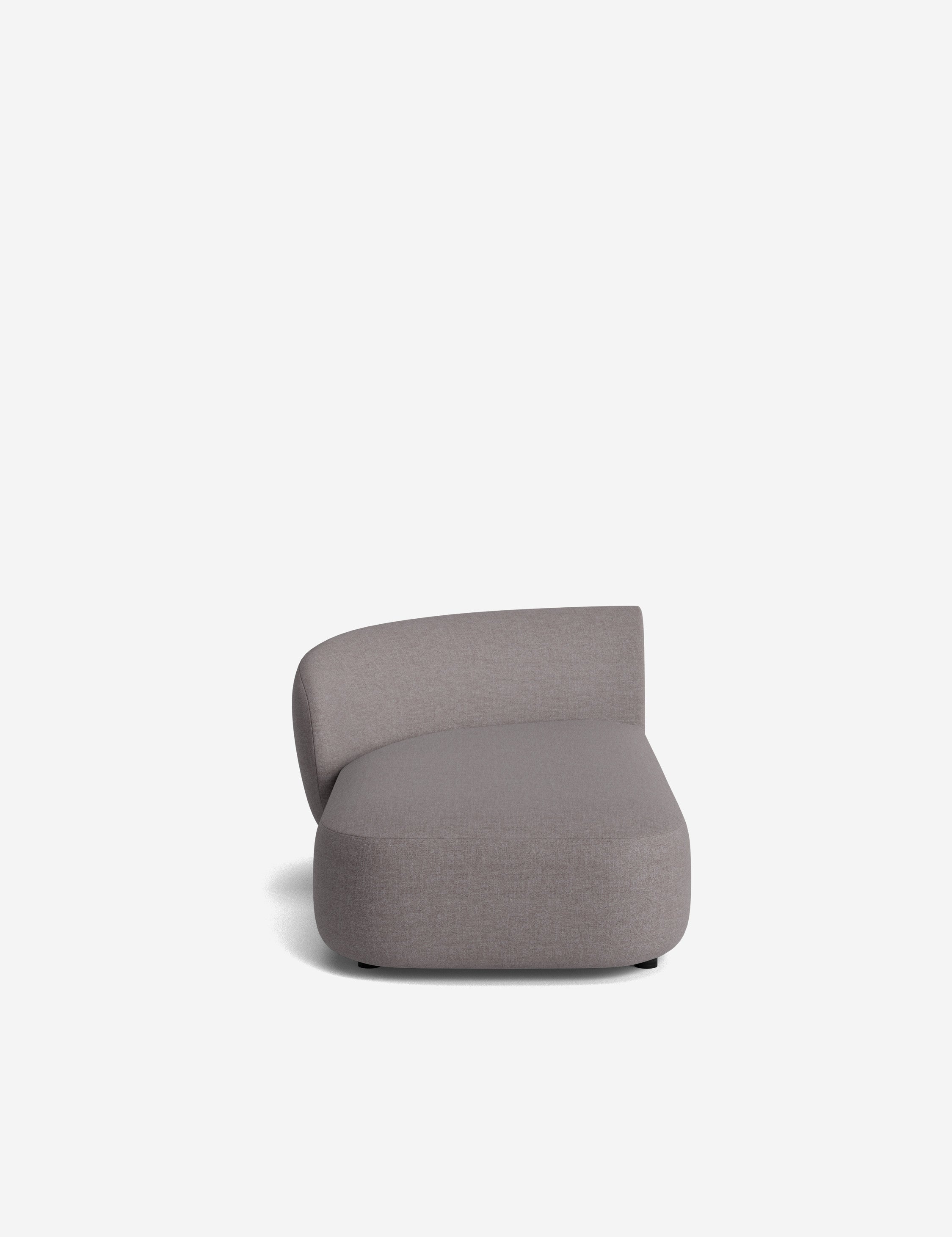 Lulu and Georgia Claret Modular Left Chaise - view 160