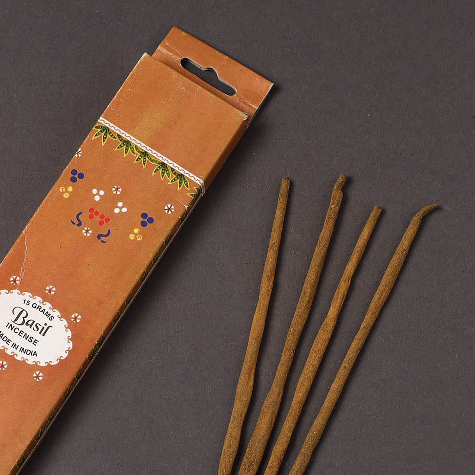 GULAB SINGH JOHRIMAL - ESTD. 1816 Basil - Natural Flora Incense Sticks - view 2