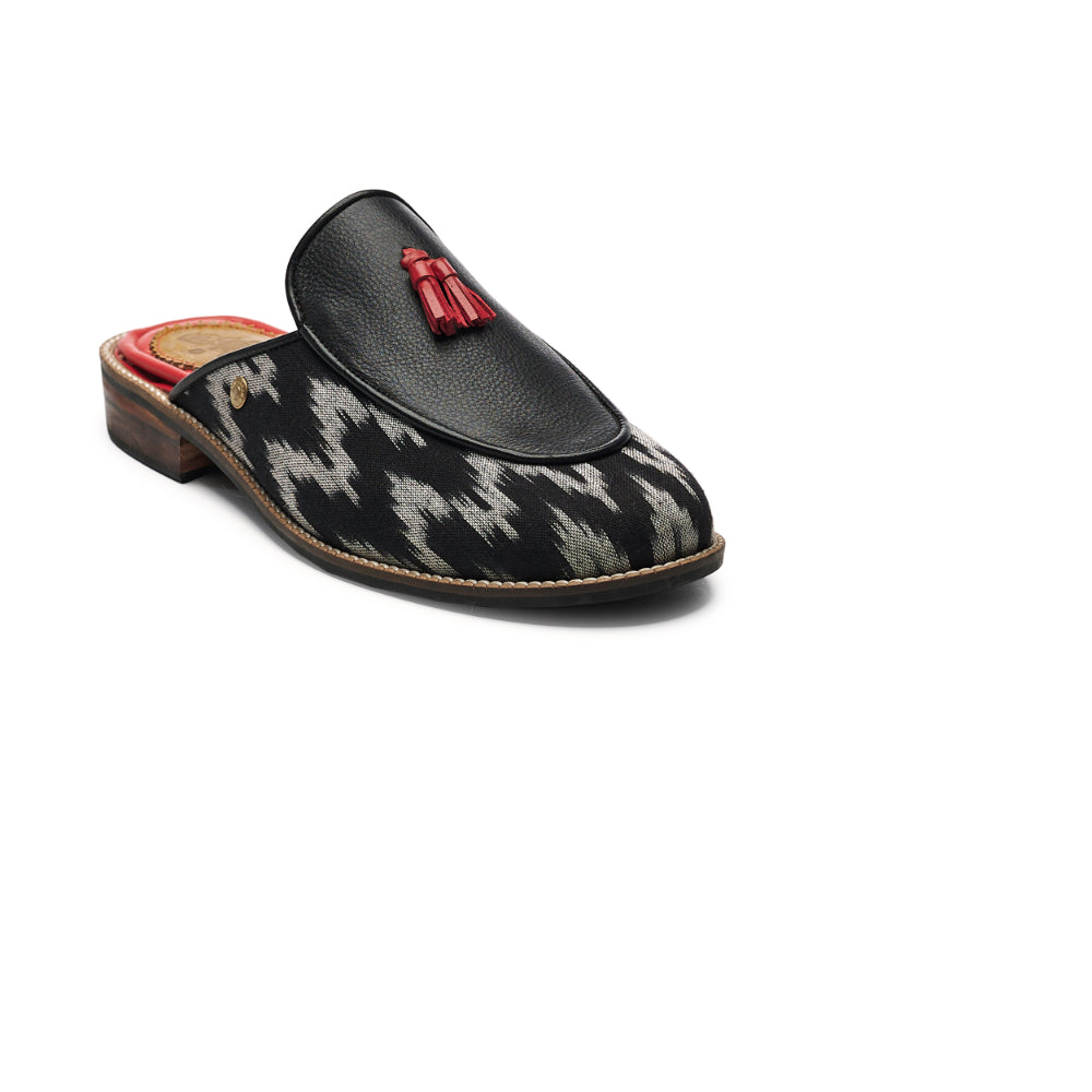 Banjaaran India Ikat Mule_ for Women – Coal (discontinued) - view 5