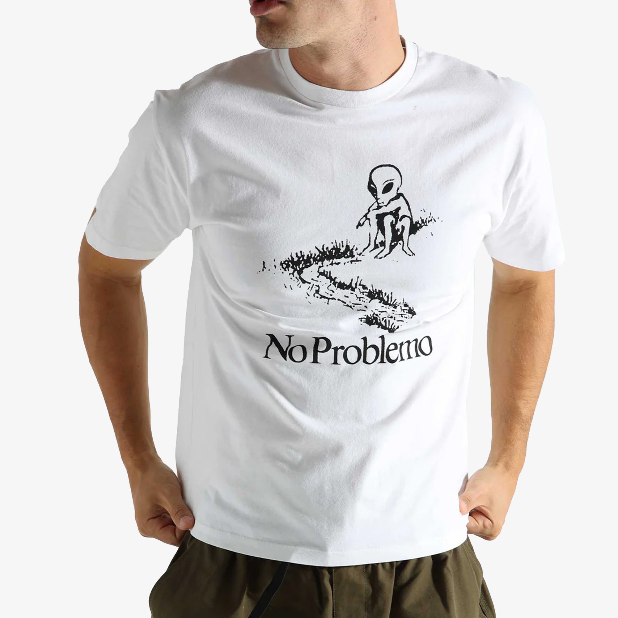 No Problemo | Toboggan Ss Tee { White - view 3