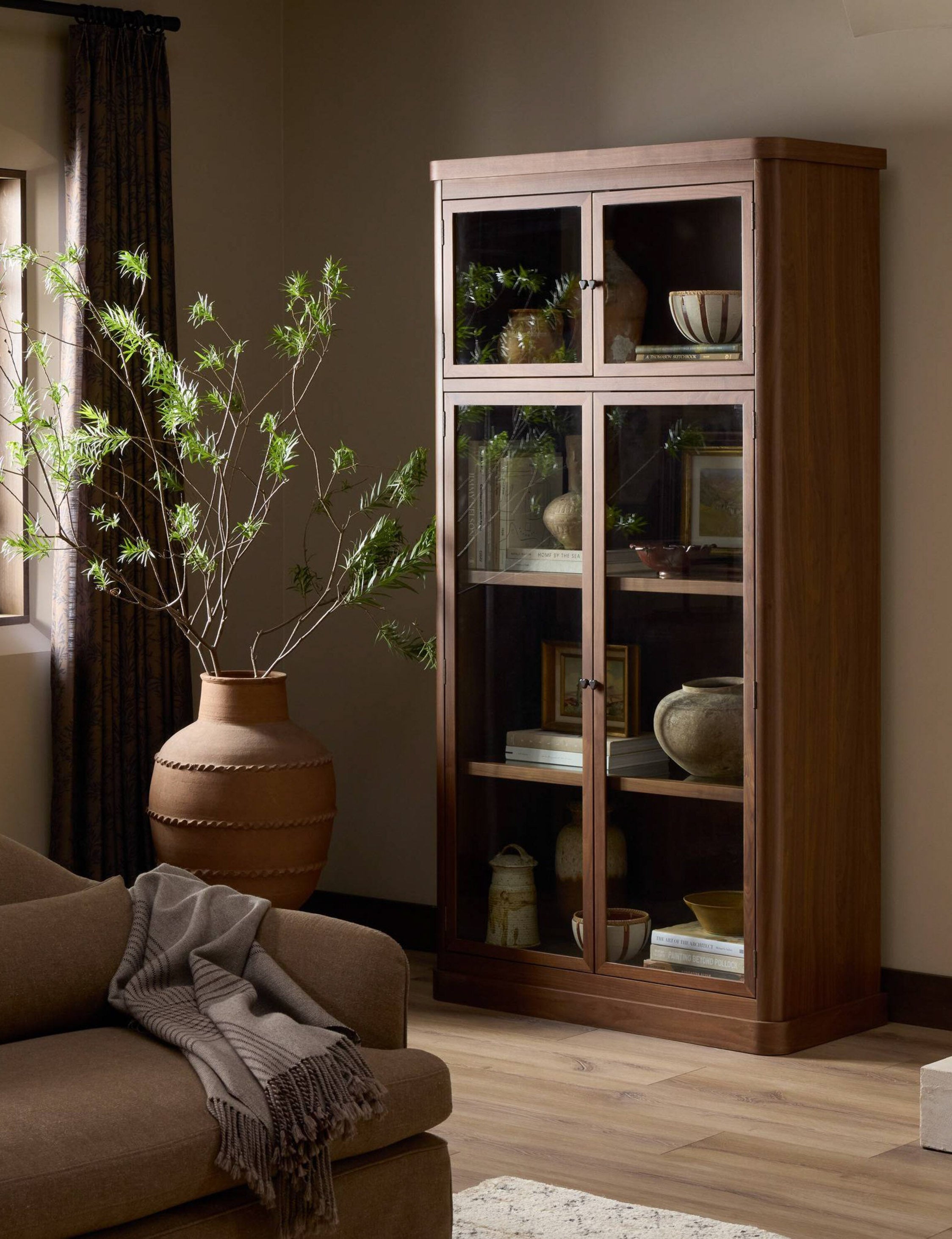 Lulu and Georgia Gleason Curio Cabinet by Amber Lewis x Four Hands - view 2