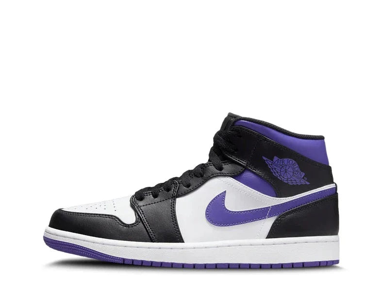 Sneaker Cafe Mumbai Jordan 1 Mid White Black Purple