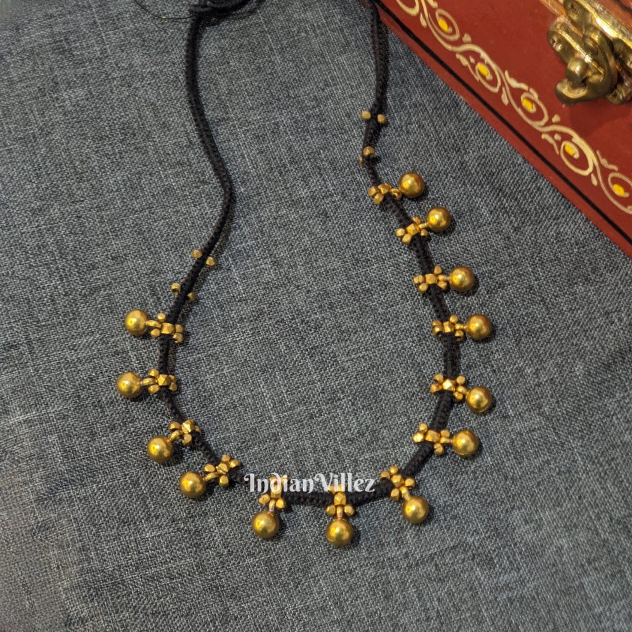 IndianVillèz Handmade Dhokra Tribal Jewellery