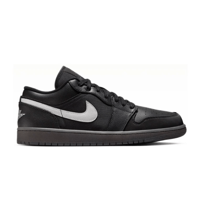 HYPE ELIXIR Jordan 1 Low Black White Dark Smoke Grey