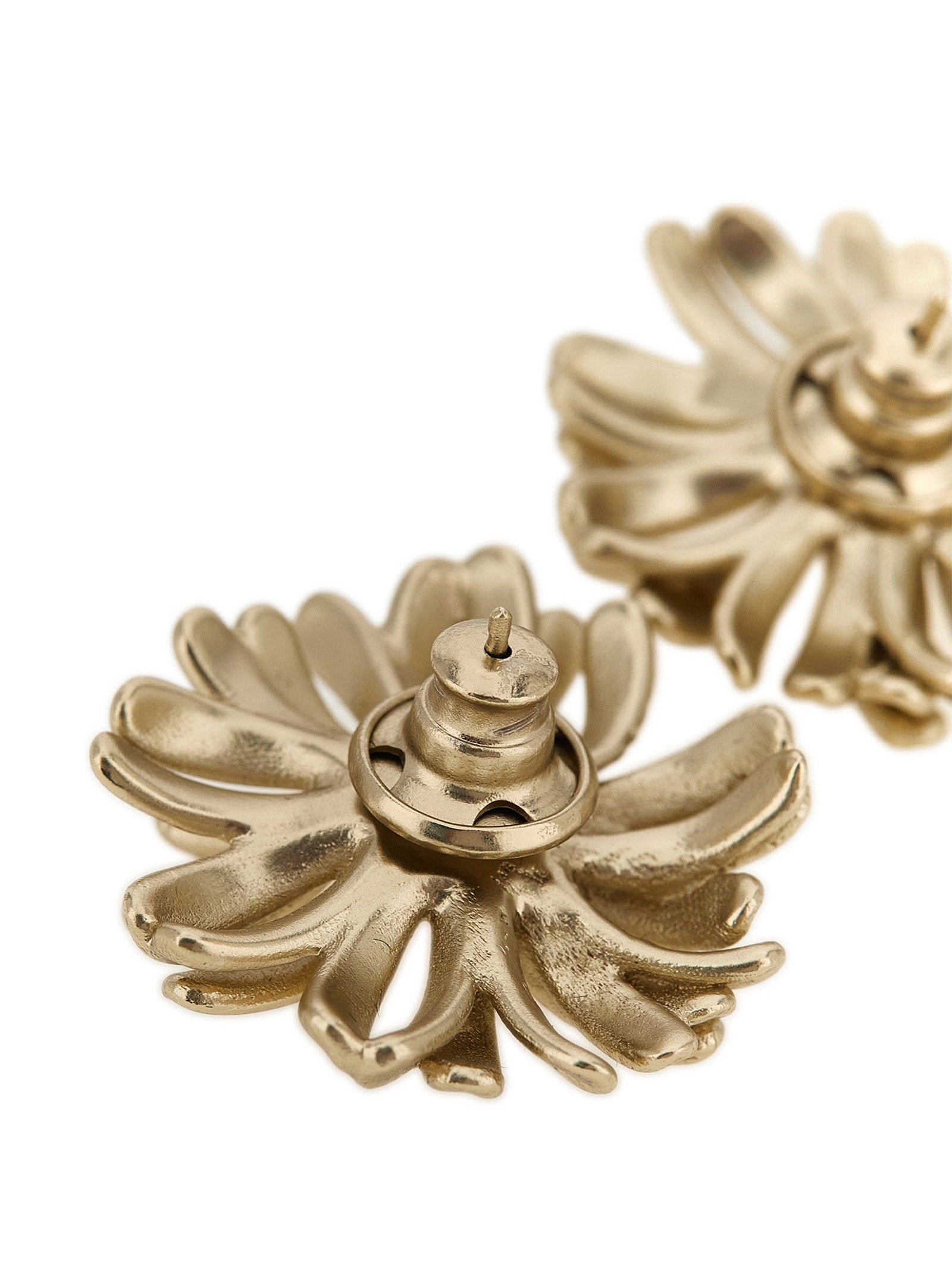 Dries Van Noten Flower Earrings – 85% brass 10% rsn 5% gal - view 3