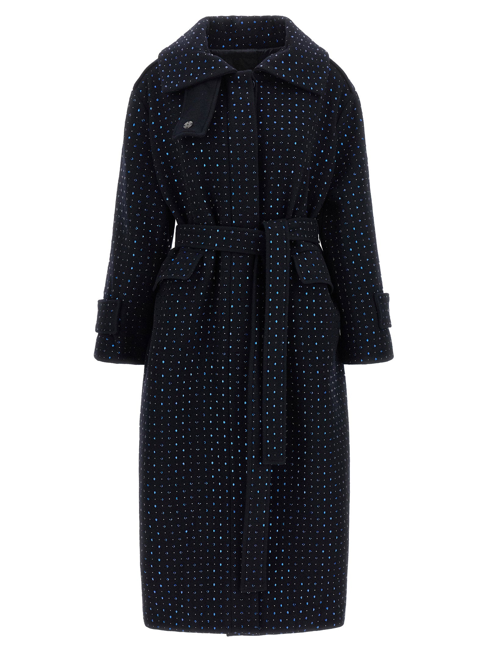 Pinko Peugeot Coat – 100% wool