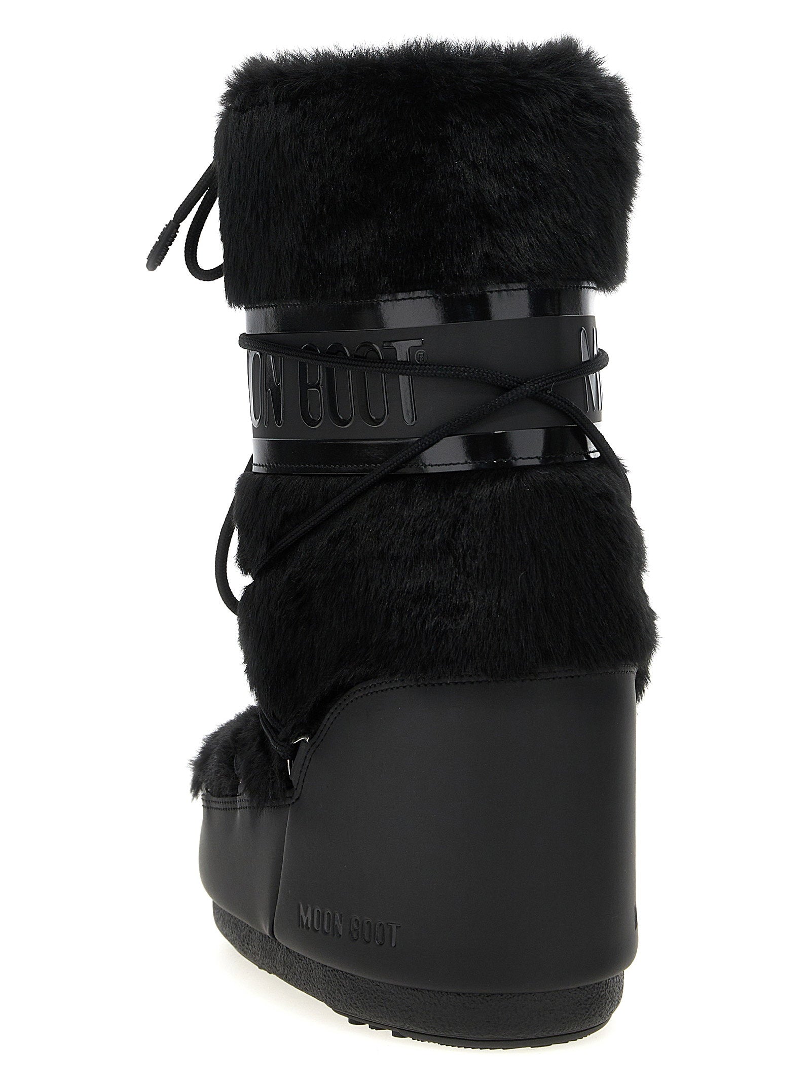Moon Boot Icon Faux Fur Boots - view 3